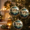 thumbnail image 6 of Sulaicai Christmas Story Ball Ornament, Mini Holiday Scene Transparent Hanging Bauble, Vintage Festive Keepsake Decor for Xmas Tree, Mantel, Indoor Holiday Party Display, 6 of 7