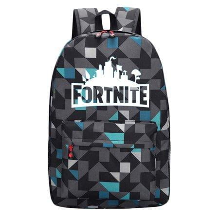 Fortnite Backpack Chests Fortnite Fortnite School Backpack Childrens Fort Nite Travel Bag Geometric Blue Green Pixel Fortnite Backpack Walmart Com Walmart Com