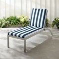thumbnail image 1 of Mainstays Cabana Navy Patio Outdoor Lounger Cushion 74 in. x 22 in. x 2.5 in., 1 of 6