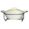 Sterling Home 2qt. Oval Casserole Dish With Caddy