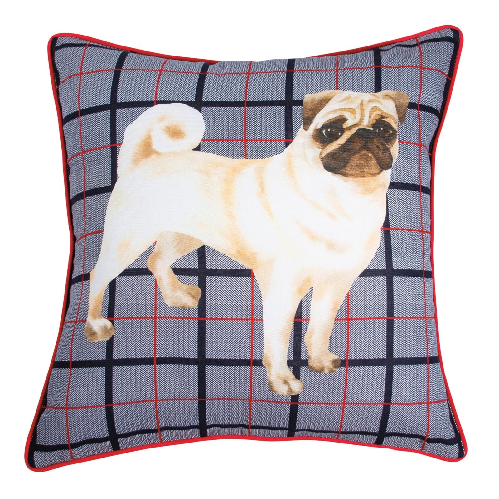 Pug Decorative Pillow By G H Bass Walmart Com Walmart Com