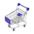 thumbnail image 1 of Jouets de Simulation Mini Chariot de Magasinage pour Bébés et Enfants, Chariot à Main, Panier de Rangement de Supermarché, Chariot Jouet, 1 of 3