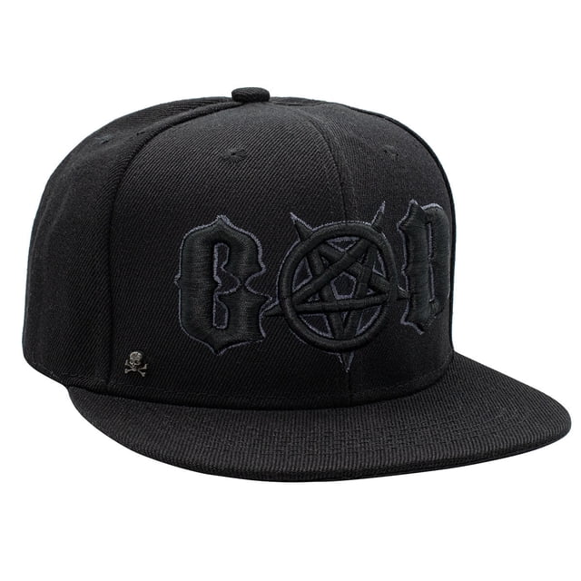 Gorra Plana Negra Unitalla GOD