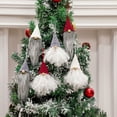thumbnail image 5 of Decoración navideña de muñeco de nieve, árbol de Navidad, colgante pequeño, bola de anciano sin rostro, decoración de cabaña de Papá Noel, suministros de decoración, 5 of 5