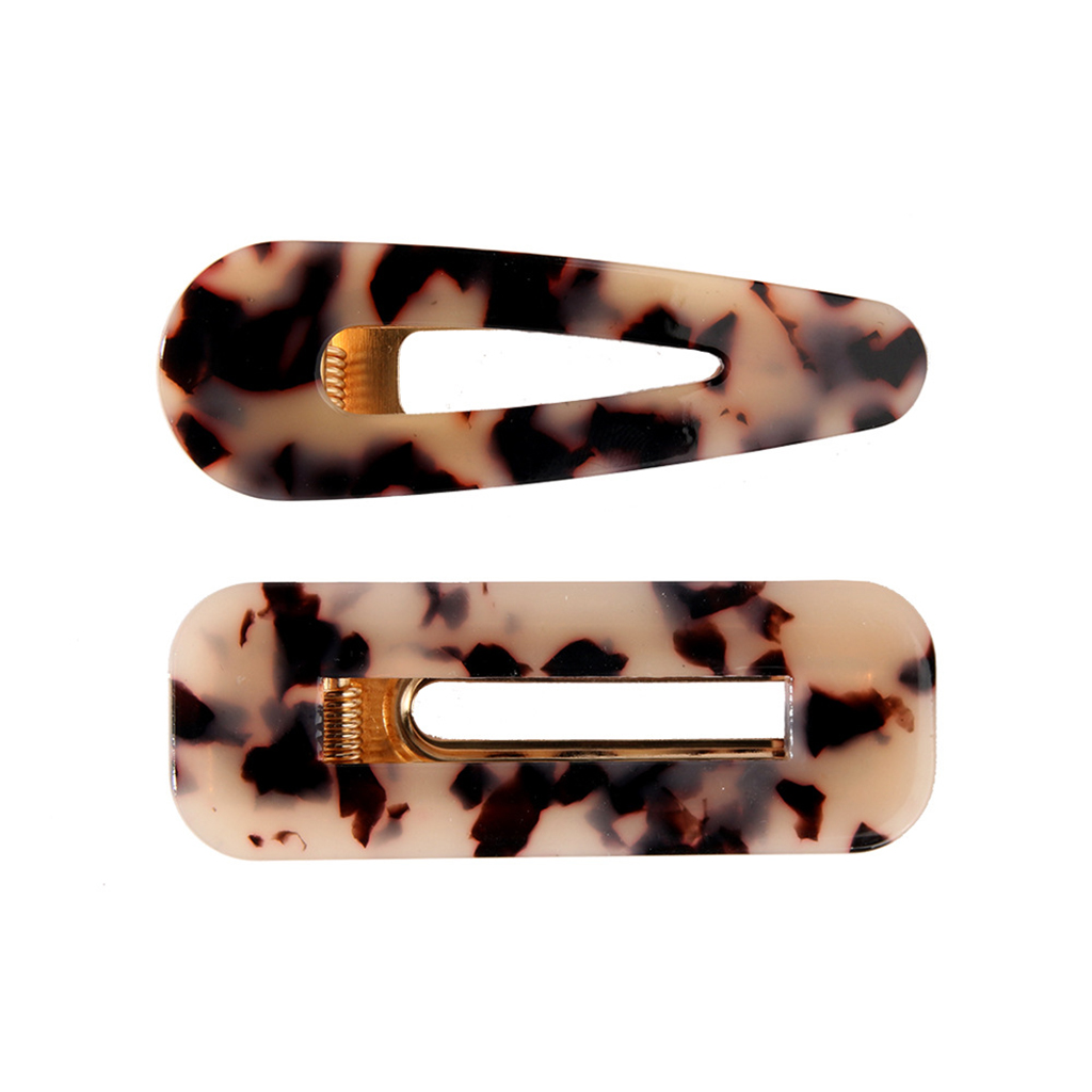 1 Set Acrylic Resin Hair Barrettes Alligator Hair Clips,1pcs Hair Clips