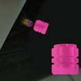 thumbnail image 3 of S SERENABLE Dust Caps Fluorescent Luminous Dustproof, Universal, Direct Replacement Stem 1x Pink, 3 of 9