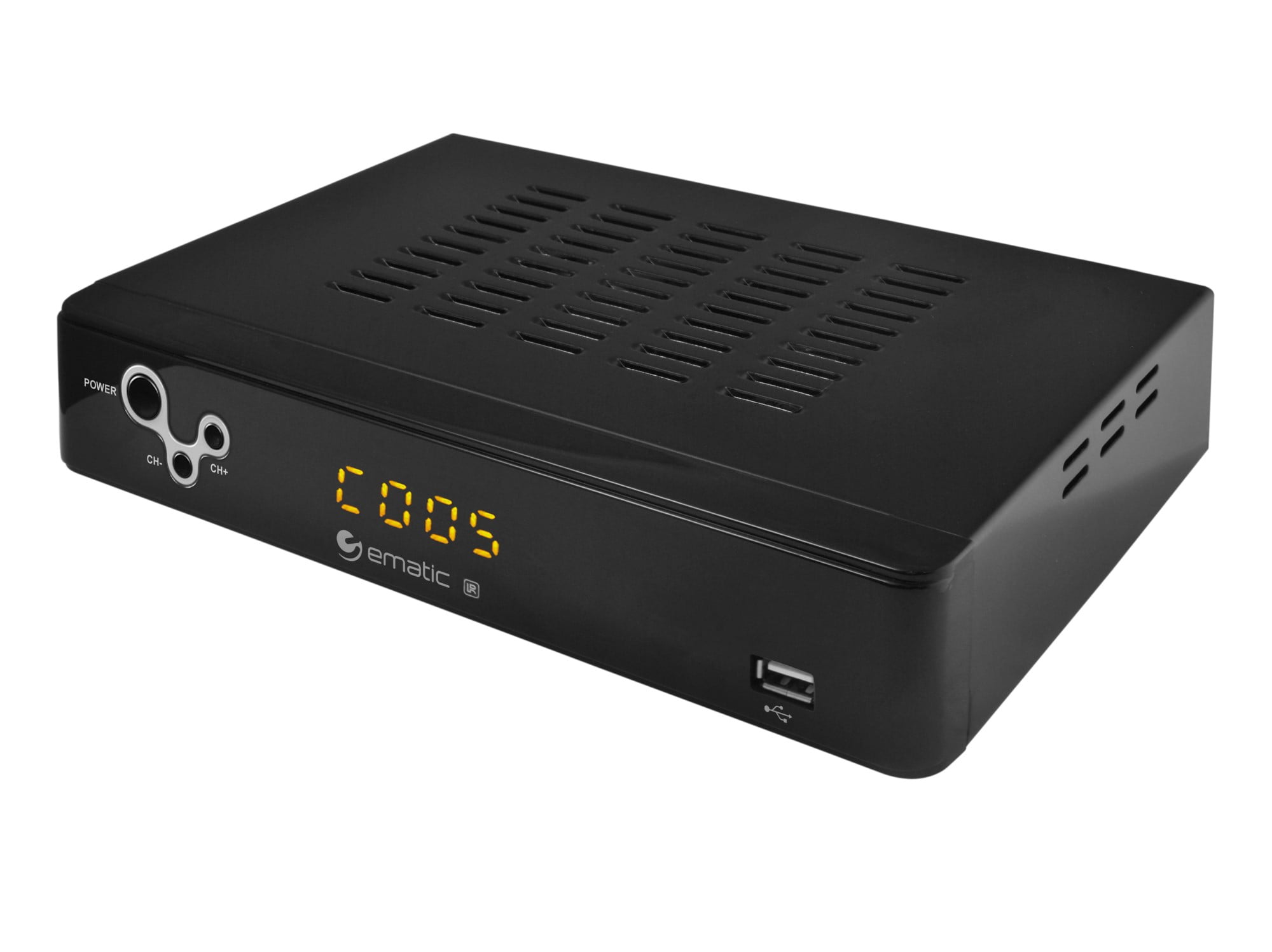 Ematic AT103C Digital Converter Box with Recorder and LED Display