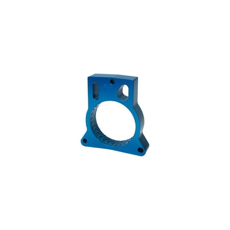 Blue Throttle - Jet Performance 62112 Throttle Body Spacer, Blue Anodized Aluminum