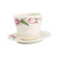 thumbnail image 3 of Juego de taza y platillo de té Macarena floral con adorno de diseño Vintage, 3 of 8