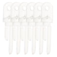 thumbnail image 1 of 12 Pcs Embout de Baguette d'Inclinaison Remplacement de Crochet de Baguette Matériel de Store Horizontal, 1 of 9