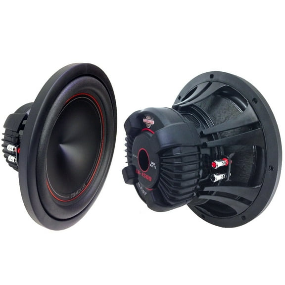 CedarsLink LK-1500 Premium DVC 2,000 Watt Hi-Fi Subwoofer Speaker For Car Audio