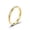 Gold, variant on Titanium Steel Couple Rings, Fashion and Simplicity Electroplated Vacuum Gold Plated Ring for Couples
