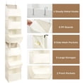 thumbnail image 4 of Organizador de puerta GRANNY SAYS con 6 estantes desmontables, color beige, 4 of 9