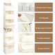 thumbnail image 4 of Organizador de puerta GRANNY SAYS con 6 estantes desmontables, color beige, 4 of 9