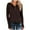 Brick Red, variant on Women's T-Shirts Long Sleeve Womens Fall Tops Solid Color Button Blouses Business Casual Yellow S