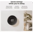 thumbnail image 7 of Google Nest Learning 4th Gen learning Thermostat With 2 Pack Google Nest Temperature Sensor 2nd Gen - Polished Obsidian - GA05557-US, 7 of 7