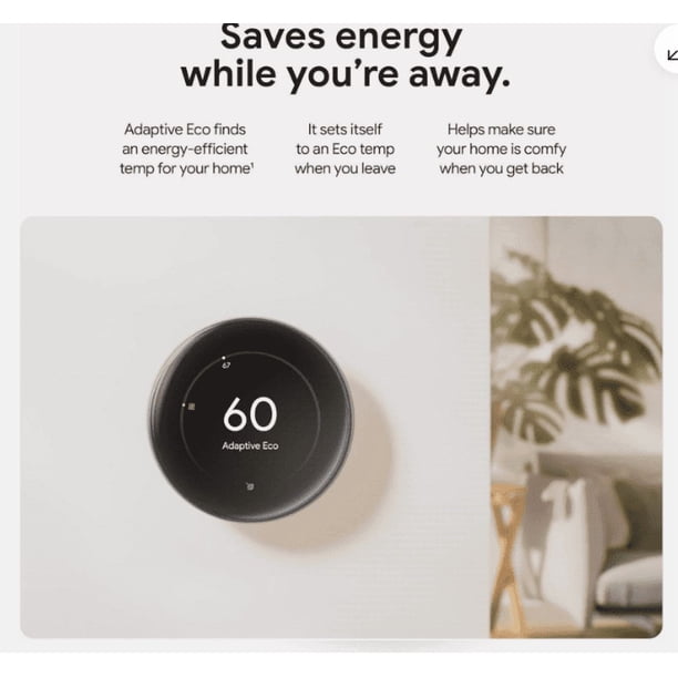 Google Nest Thermostat 本体  純正 Google Nest Learning Thermostat 4th Gen, 2-Pack Temperature Sensor