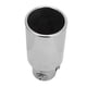 thumbnail image 4 of TKSE Tubo de Escape de Acero Inoxidable, Punta de Escape de Coche 60x89mm Espejo de Plata de Acero Inoxidable Pulido Redondo Universal para automóviles, 4 of 5