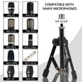 thumbnail image 4 of Geekria for Creators Tabletop Tripod Mic Stand Compatible with AKG D5, P120, P220, P420, P820, C1000S, C3000, C451B, P5i, P3S Microphones, Desktop Mic Stand with Foldable Non-Slip Feet, 4 of 6