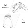 thumbnail image 2 of 100pcs LED Light Clips Holder Transparent Lamp Holder Attaching Clamp with 200pcs Screw, 2 of 2