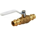 thumbnail image 2 of Midline Valve 932034VLV-5 Premium Press Ball Valve, with 3/4 in. Press Connections, Brass (Pack of 5), 2 of 6