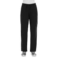 thumbnail image 2 of ELEMENTS BY ALEXANDERS UNIFORMS Women's EL9305 Half Elastic Waistband Four Way Stretch Scrub Pant Black Medium, 2 of 5