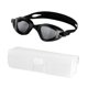 thumbnail image 2 of Gafas de natación, visión clara, gafas de natación de moda antivaho, de natación para deportes acuáticos, surf, playa y exteriores. negro, 2 of 8