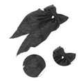 thumbnail image 3 of Unique Bargains 1 Pc Bow Ribbon Duckbill Hair Clips Hairdo Clip Black, 3 of 5