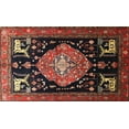 thumbnail image 1 of Ahgly Company Indoor Rectangle Traditional Sienna Brown Animal Area Rugs, 8' x 10', 1 of 6