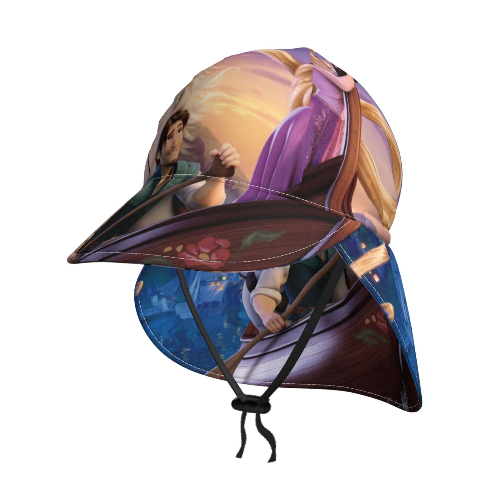 neck guard and sun hat, tangled 