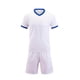 thumbnail image 1 of Odeerbi Juego de Uniformes de Entrenamiento de Fútbol de Niños Color Sólido Camiseta Pantalones Cortos Ropa Deportiva Seco Rápido Conjuntos Atléticos Para 5-12 Años, 1 of 5