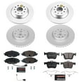 thumbnail image 2 of Power Stop Front and Rear Euro-Stop ECE-R90 Certified Brake Pad and Rotor Kit ESK7278, 2 of 3