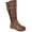 Brown, variant on kozi Canada Women Waterproof Knee High Wide Calf Winter Casual Riding Boot ELEA-6 Fur Boot Side Zipper Removable Insole Brown - Order Half Size Up