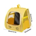 thumbnail image 3 of XiYing Collapsible Pet Carrier Backpack with Mesh Ventilation, Foldable Travel Bag for Small Animals, Storage Pockets, 35X35X25Cm, 1-Pack, 3 of 6