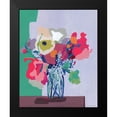 thumbnail image 2 of Kamdon Kreations 12x14 Black Modern Framed Museum Art Print Titled - Hot Pink Cut Out, 2 of 5
