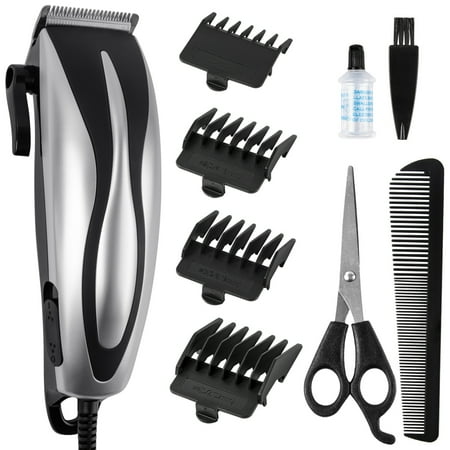 Dteck Hair Clipper Kit, Corded Hair Trimmer Grooming Kit, Self-Haircut Kit