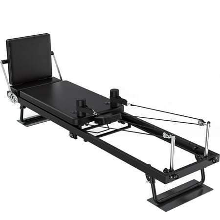 GIKPAL 7.6FT Foldable Pilates Reformer Machine for Home Gym,Balanced Body Pilates Exercise Equipment with Jump Board