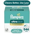 thumbnail image 3 of Pampers Free & Gentle Ultra Clean Baby Wipes, 7-Pack 546 Wipes (Select for More Options), 3 of 13