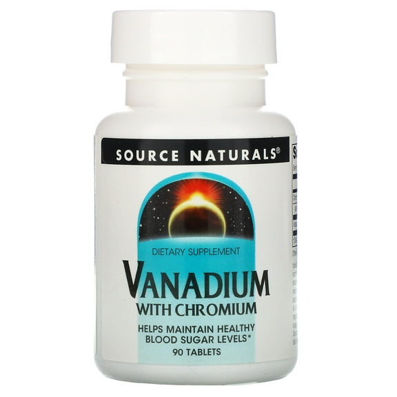 Source Naturals Source Naturals Vanadium, 90 ea