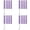 Purple*4, variant on Air Conditioner Cleaner Set, 12 Inch Mini Split Cleaning Kit, Under Fridge Cleaning Tool, Window Unit Kit with 3 Replaceable Brush Clothes for Furnitures, Home Cleaning Aid,Purple