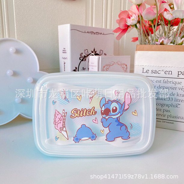 Sanrio Melody Kuromi Hello Kitty Cinnamoroll Pochacco caja de almuerzo de plástico para estudiantes, fiambrera con calefacción para microondas xuanjing unisex