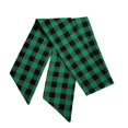 thumbnail image 3 of Christmas Wreath Sash for Front Door, Green Plaid Burlap Ribbon Xmas Holiday Wreath Accessories for Thanksgiving New Year Decorations, 3 of 10