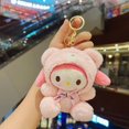 thumbnail image 1 of Sanrio-Llavero de peluche de Hello Kitty para niñas, muñeco de Anime Kuromi, colgante de bolso Kawaii, regalo de juguete Fivean unisex, 1 of 2