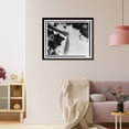 thumbnail image 3 of Historic Framed Print, Eroded angle above Cabin Teele crevasse - 2, 17-7/8" x 21-7/8", 3 of 9