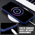 thumbnail image 7 of Magnetic for Apple iPhone 15 Case with Ring Stand, Fits MagSafe Ring, Military-Grade Drop Protection, Build in Kickstand,Slim Matte Finish Shockproof Phone Cover for iPhone 15 6.1'', 7 of 7