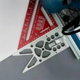 thumbnail image 4 of Track Saw Square Guide 90 Right Angle Electric Circular Saw Guide Rail Angle Stop Compatible with Festool Makita And Guide Rail, 4 of 5