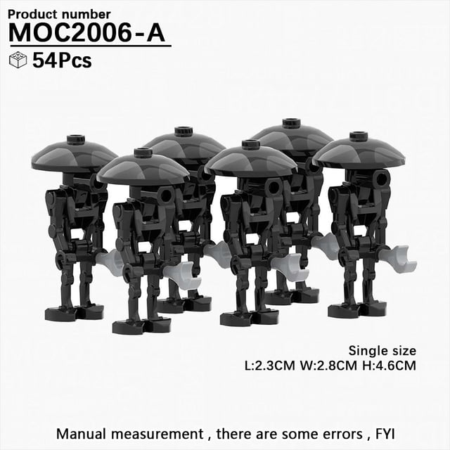 MOOXI Most Complete Space Wars Droid Spider Bot Sentry Adult Building Block Set MOC Brick Model Kit DIY Diorama Toy For Boy Gift,MOC2006-A