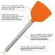 thumbnail image 3 of Espátula giratoria de silicona Unique Bargains Espátula antiadherente Naranja, 3 of 7