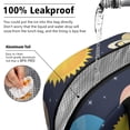 thumbnail image 5 of Nebula Cosmic Space Geek Lunch Bag – Celestial Outer Space Thermal Cooler Tote, 5 of 7