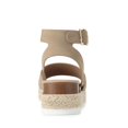 thumbnail image 4 of Sandalia DREAM PAIRS SDPW2359W Plataforma Cuña Taupe 8, 4 of 6